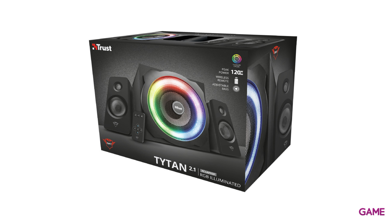 Trust GXT 629 Tytan 2.1 RGB 120W - Altavoces Gaming-8