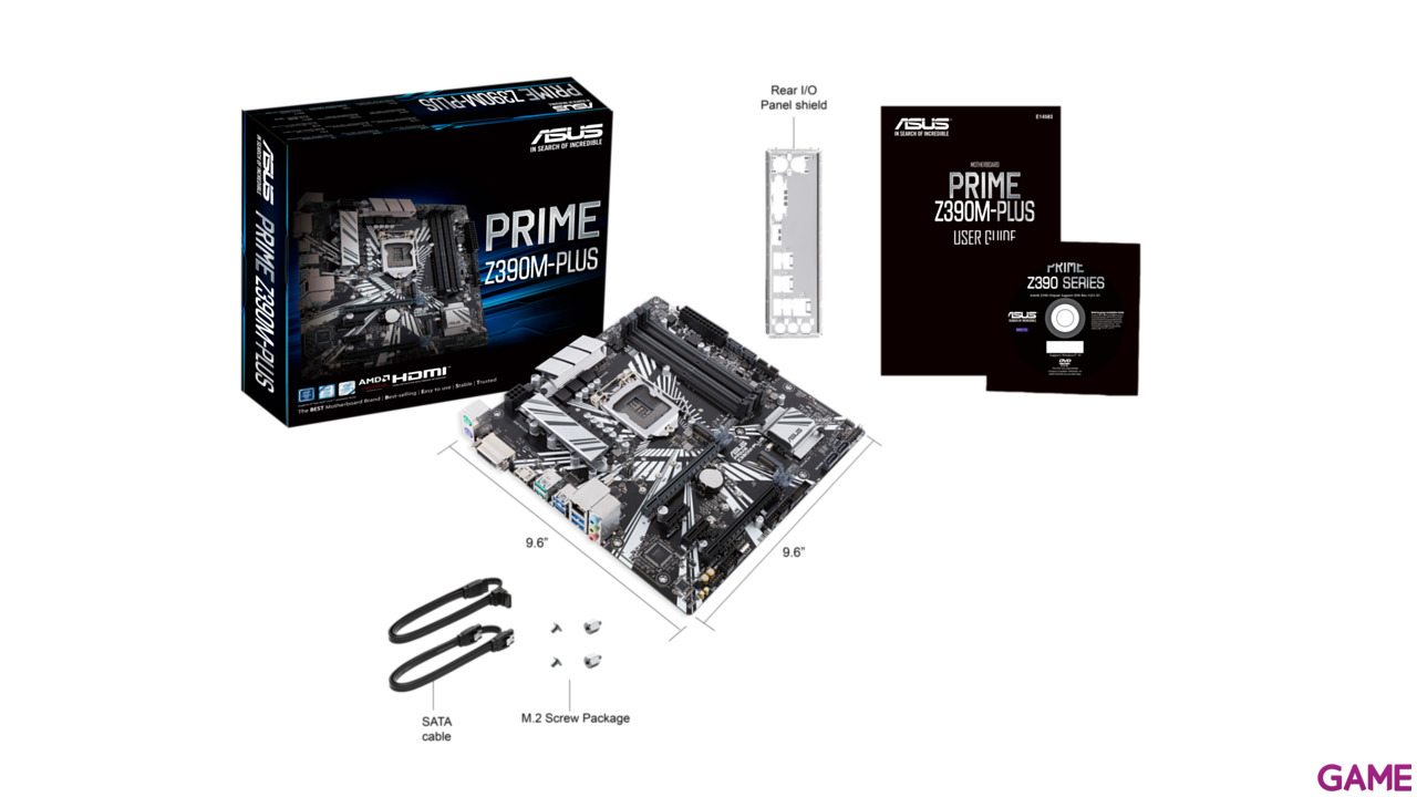 ASUS Prime Z390M-Plus Micro ATX LGA1151 - Placa Base-8