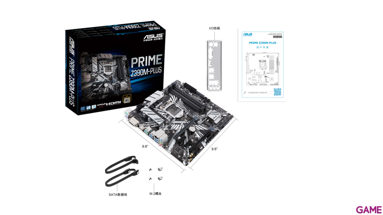 ASUS Prime Z390M-Plus Micro ATX LGA1151 - Placa Base-9