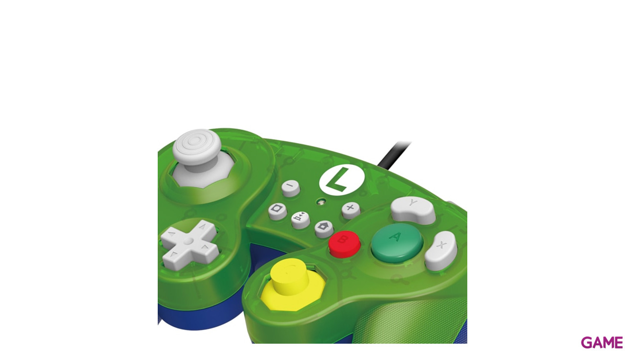 Controller con Cable Hori Luigi Ed. Super Smash Bros -Licencia oficial--7
