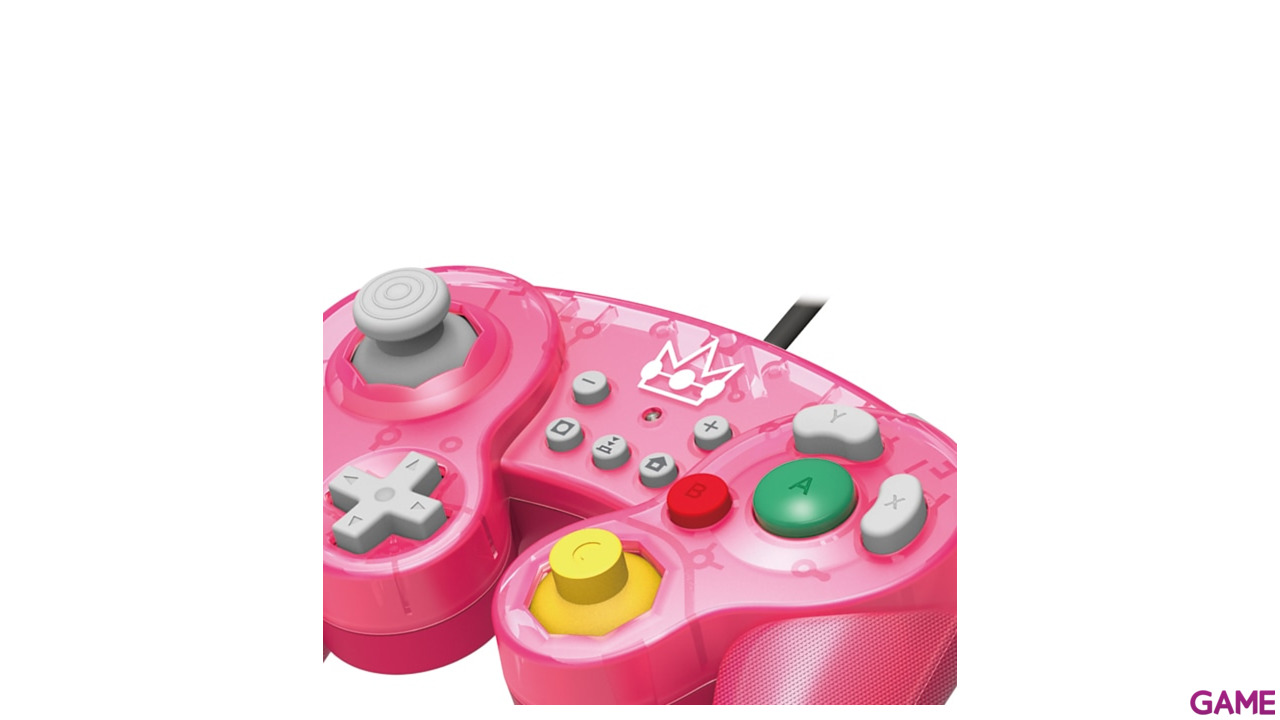 Controller con Cable Hori Peach Ed. Super Smash Bros -Licencia oficial--7