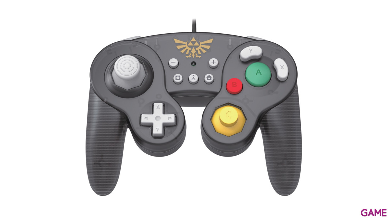 Controller con Cable Hori Zelda Ed. Super Smash Bros -Licencia oficial--4