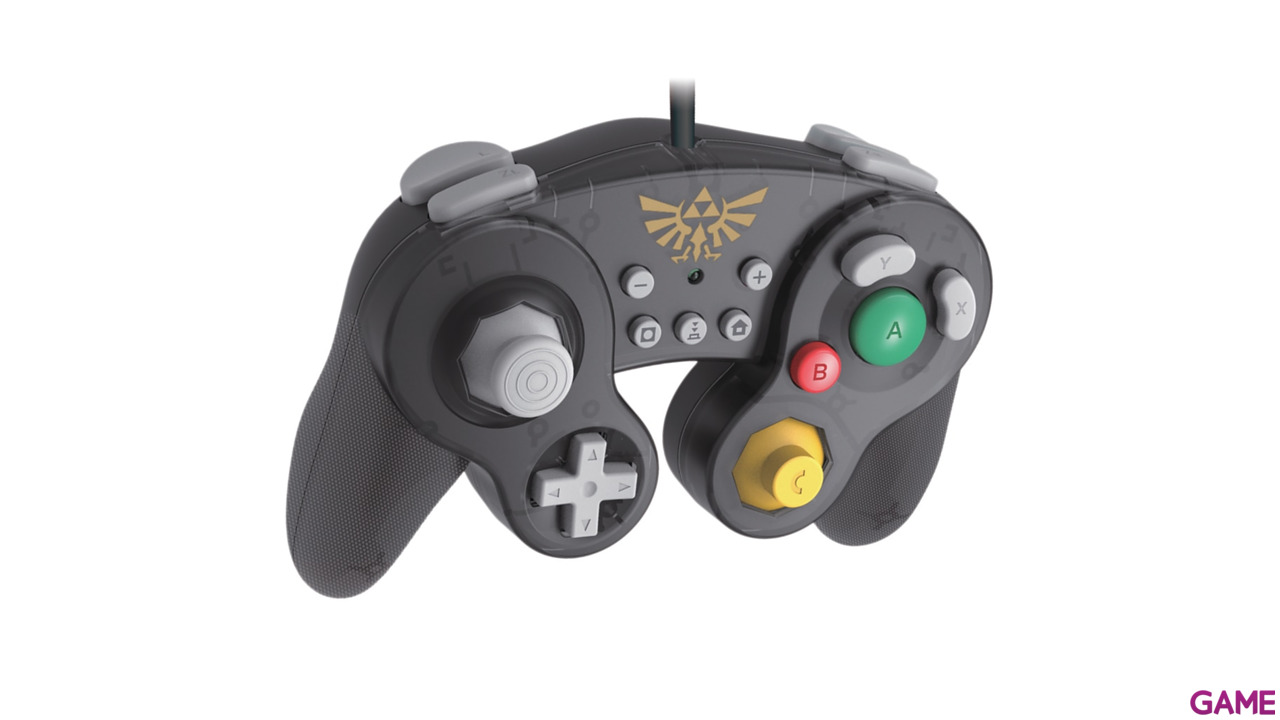 Controller con Cable Hori Zelda Ed. Super Smash Bros -Licencia oficial--5