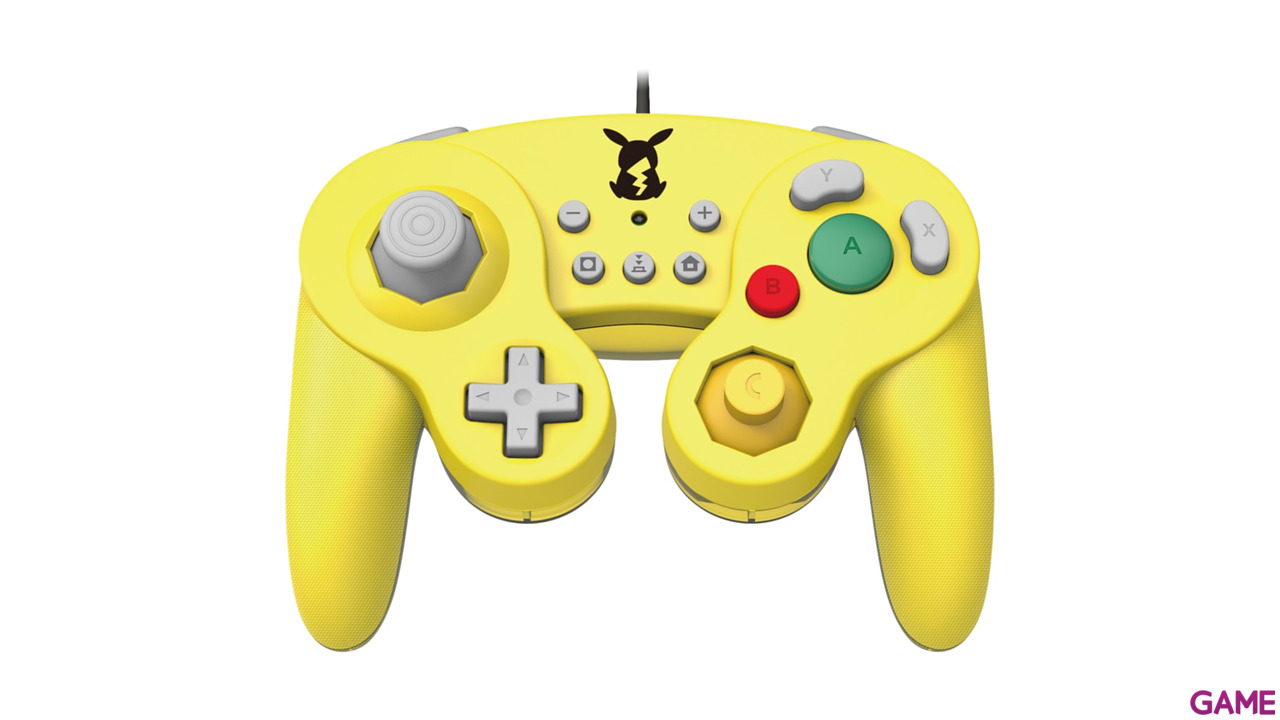 Controller con Cable Hori Pikachu Ed. Super Smash Bros -Licencia oficial--4