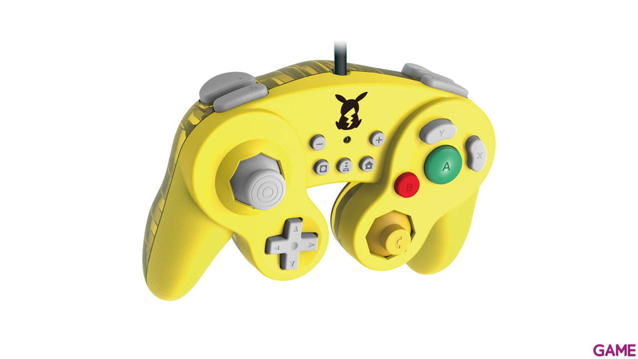 Controller con Cable Hori Pikachu Ed. Super Smash Bros -Licencia oficial--5