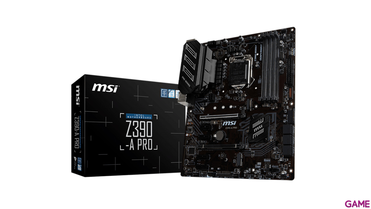 MSI Z390-A Pro LGA1151 ATX Gaming - Placa Base-0