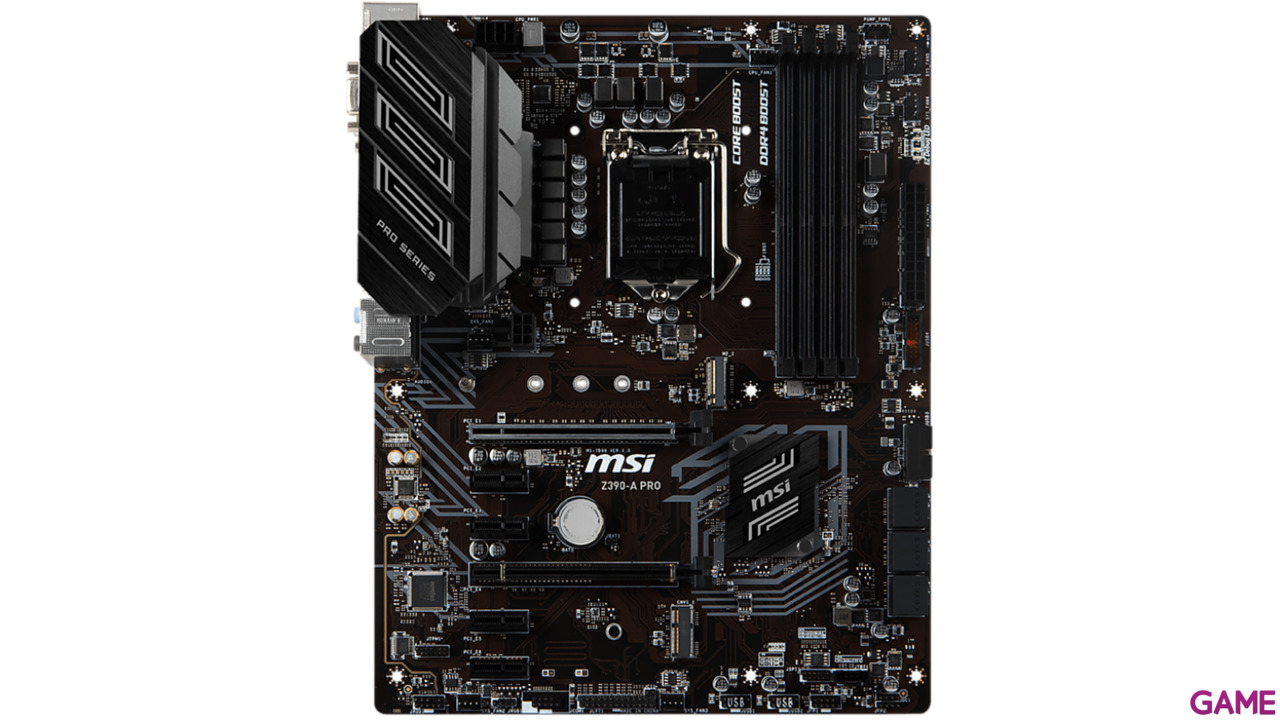 MSI Z390-A Pro LGA1151 ATX Gaming - Placa Base-1