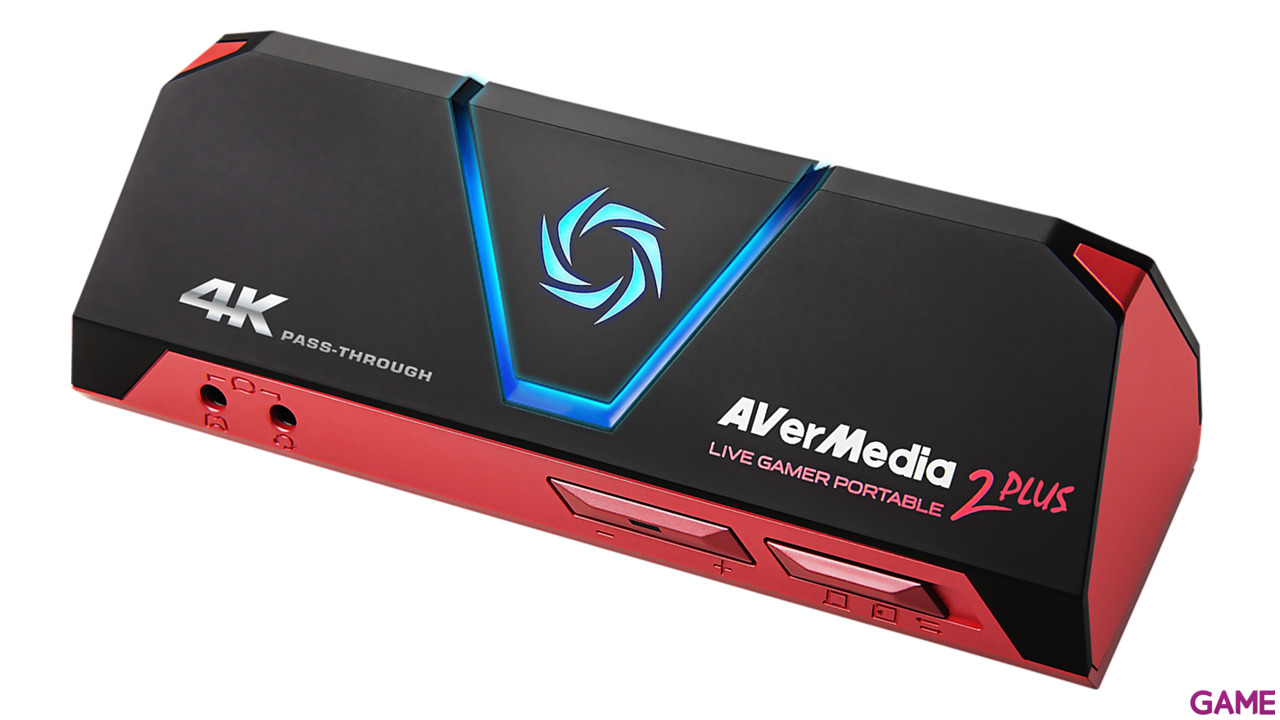 AVerMedia Live Gamer Portable 2 Plus 4K USB 2160p-60fps - Capturadora Gaming-0