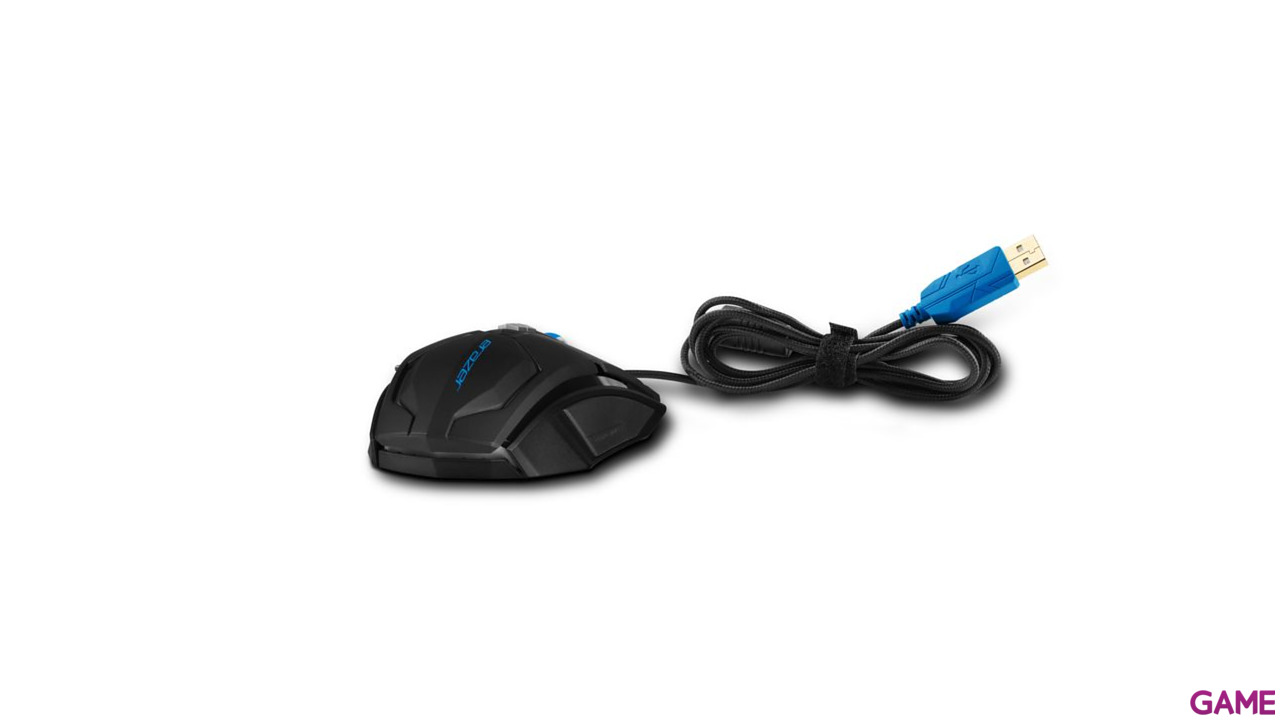 MEDION ERazer X81044 8000 DPI LED Azul - Ratón Gaming-2