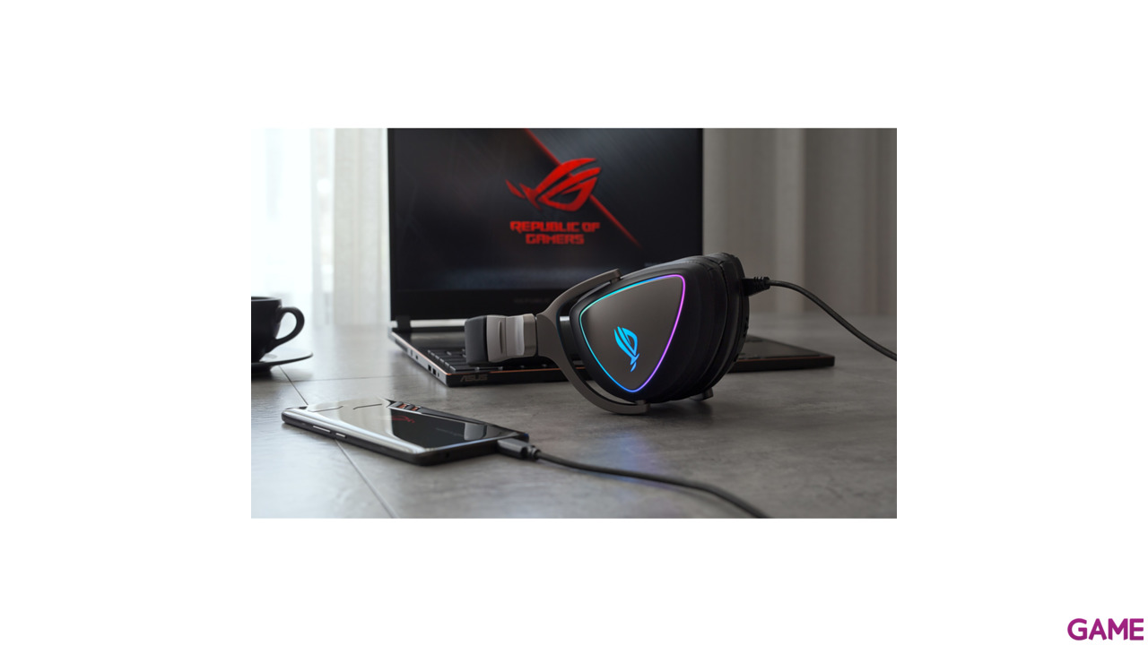 ASUS ROG Delta RGB USB PC-PS4-PS5-SWITCH-MOVIL - Auriculares Gaming-7