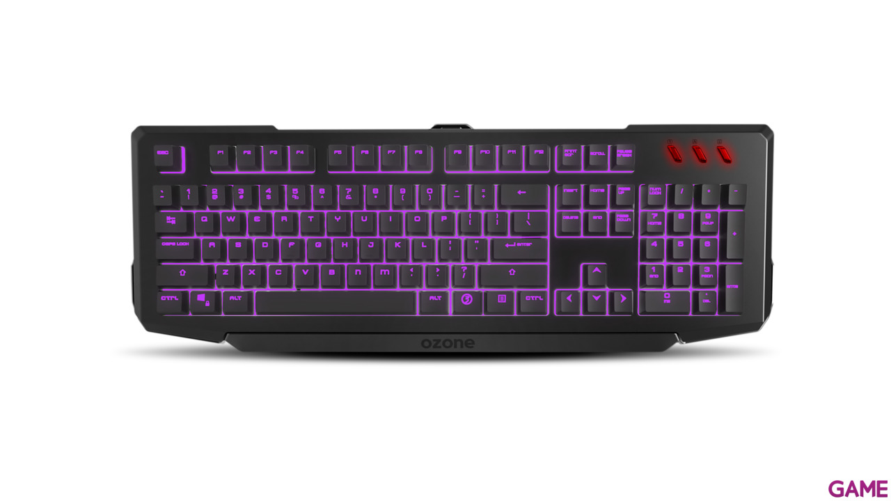 OZONE Double Tap Teclado+Ratón RGB - Pack Gaming-8