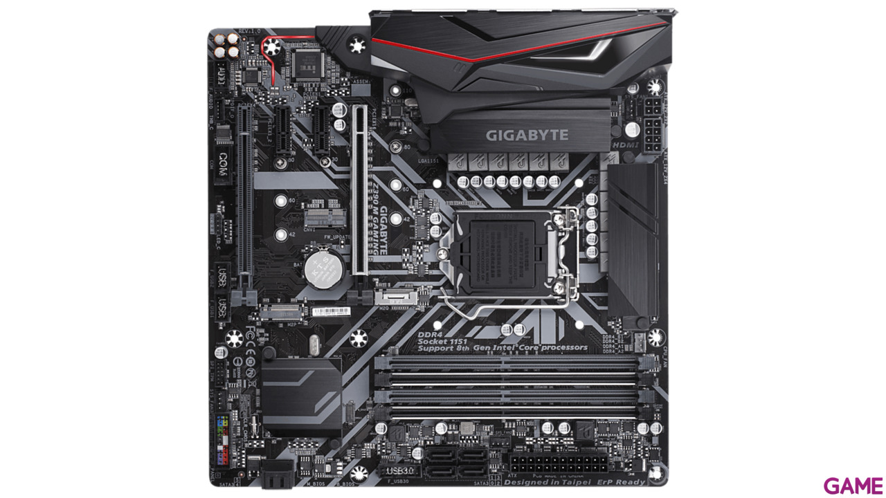 Gigabyte Z390M Gaming Micro ATX LGA1151 - Placa Base-1