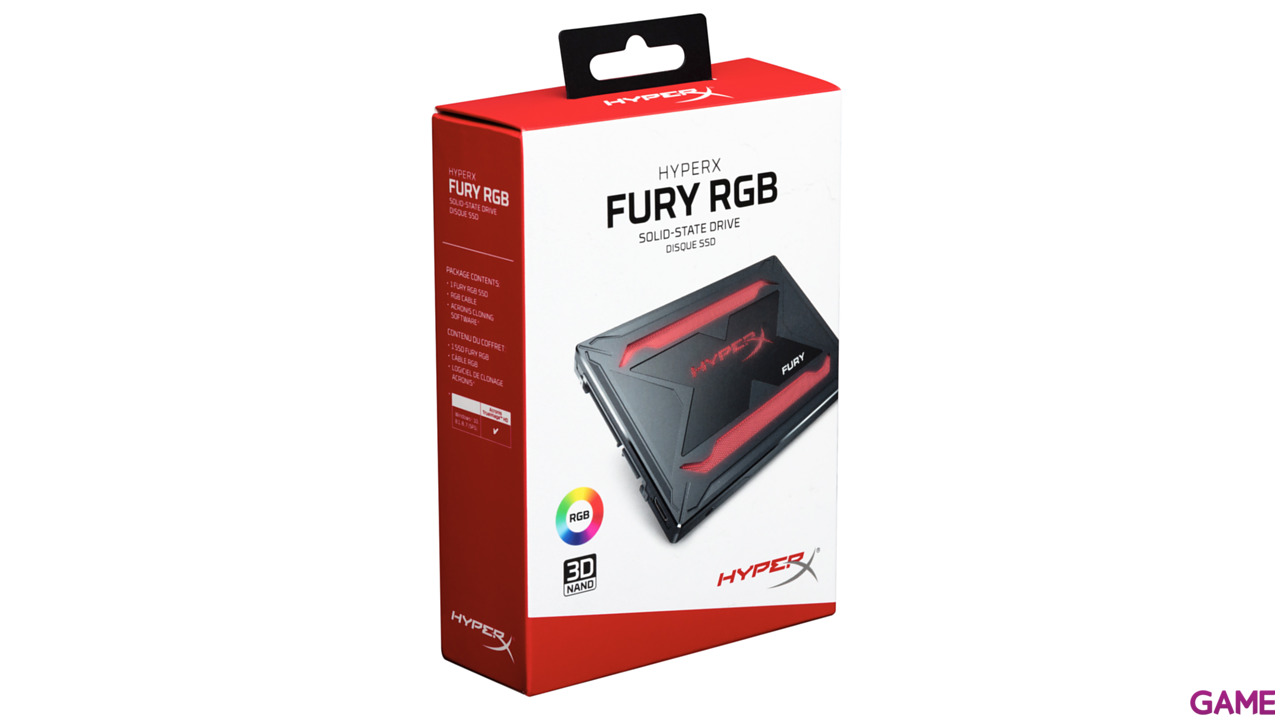 HyperX FURY RGB 240GB - Disco duro interno SSD 2,5