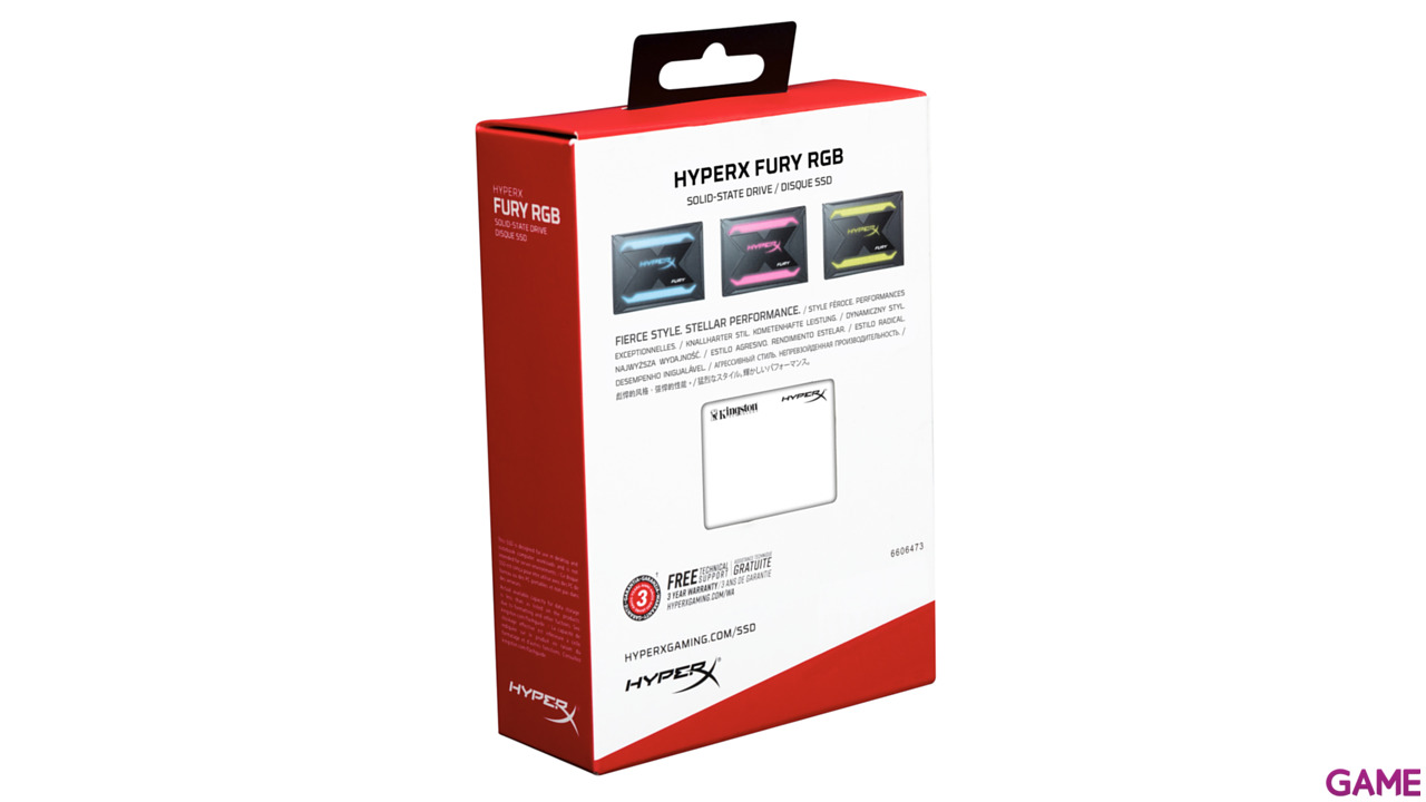 HyperX FURY RGB 240GB - Disco duro interno SSD 2,5