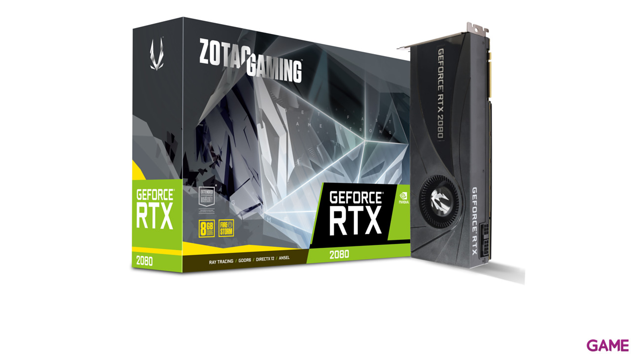 Zotac GeForce RTX 2080 Gaming Blower 8GB GDDR6 - Tarjeta Gráfica Gaming-0