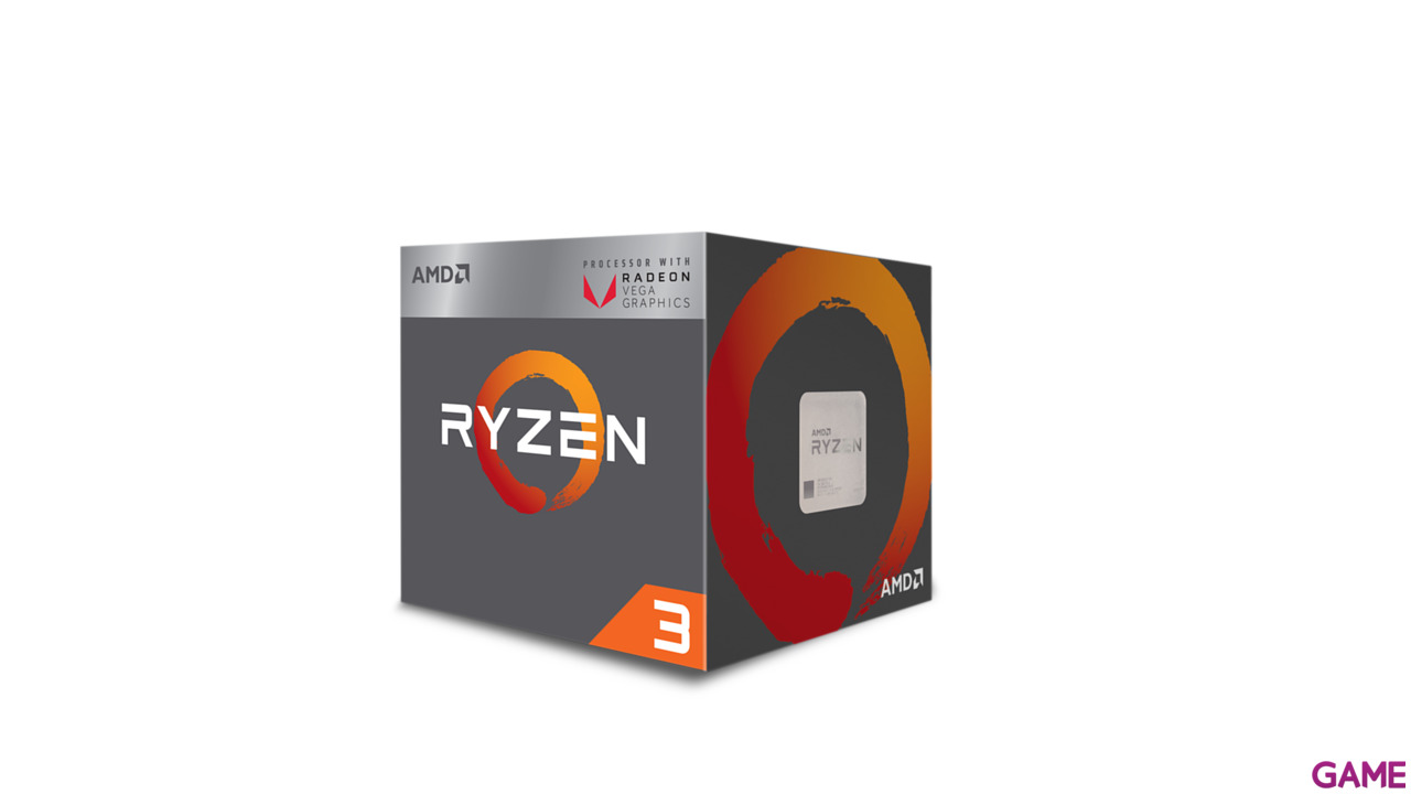 AMD Ryzen 3 2200G 3.5Ghz 4-Core AM4  - Microprocesador-1