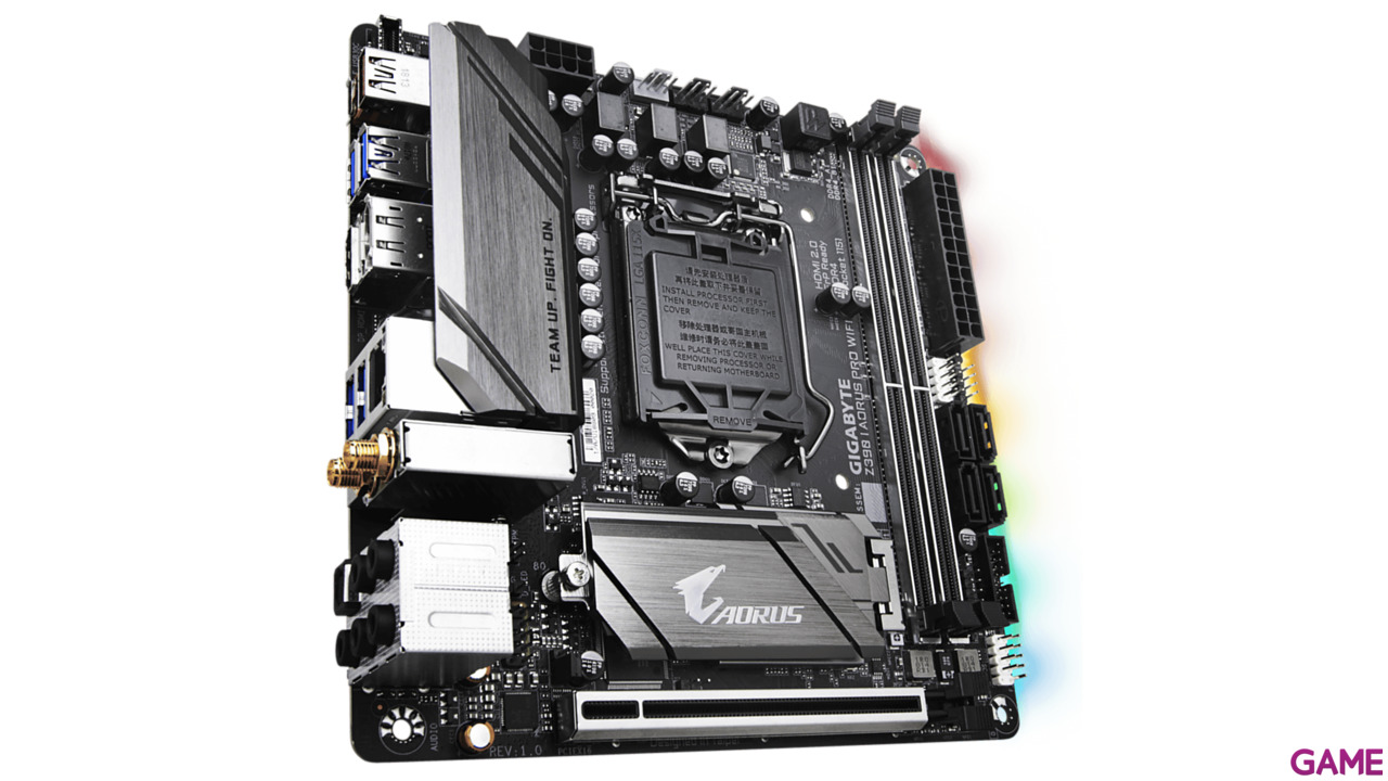 Gigabyte Z390 I Aorus Pro WiFi Mini ITX LGA1151 - Placa Base-2
