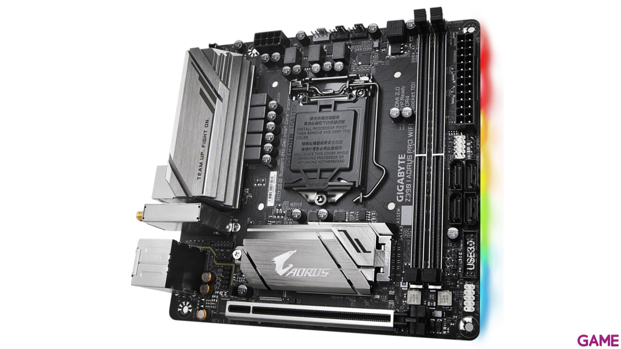 Gigabyte Z390 I Aorus Pro WiFi Mini ITX LGA1151 - Placa Base-3