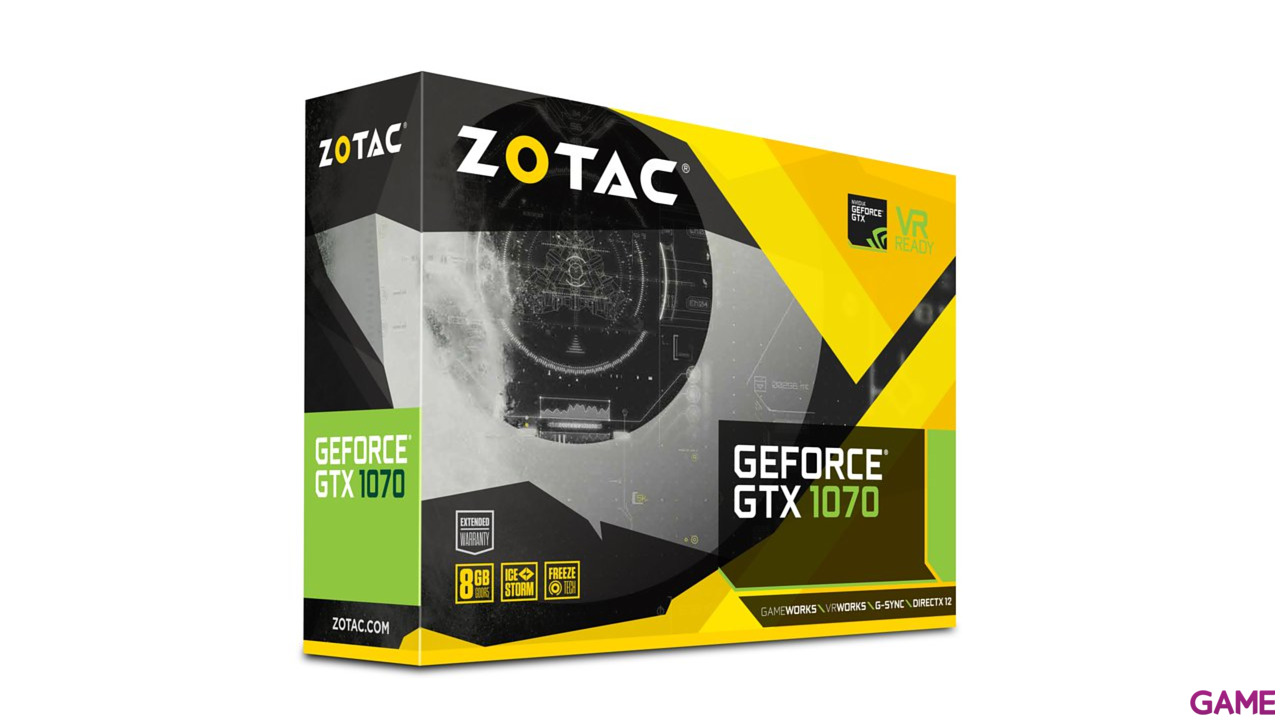 ZOTAC GeForce GTX 1070 Mini 8GB GDDR5 - Tarjeta Gráfica Gaming-5
