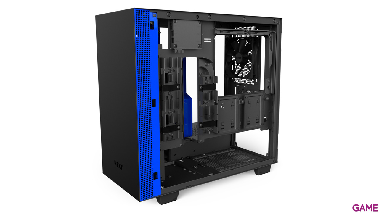 NZXT H400i Azul - Cristal Templado - Micro ATX - Caja Ordenador-6