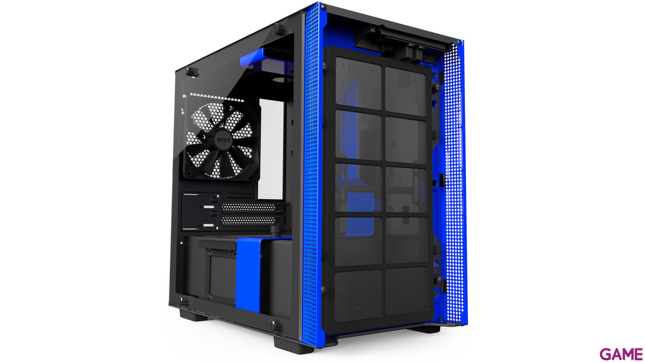 NZXT H200i Azul - Cristal Templado - Mini ITX-8