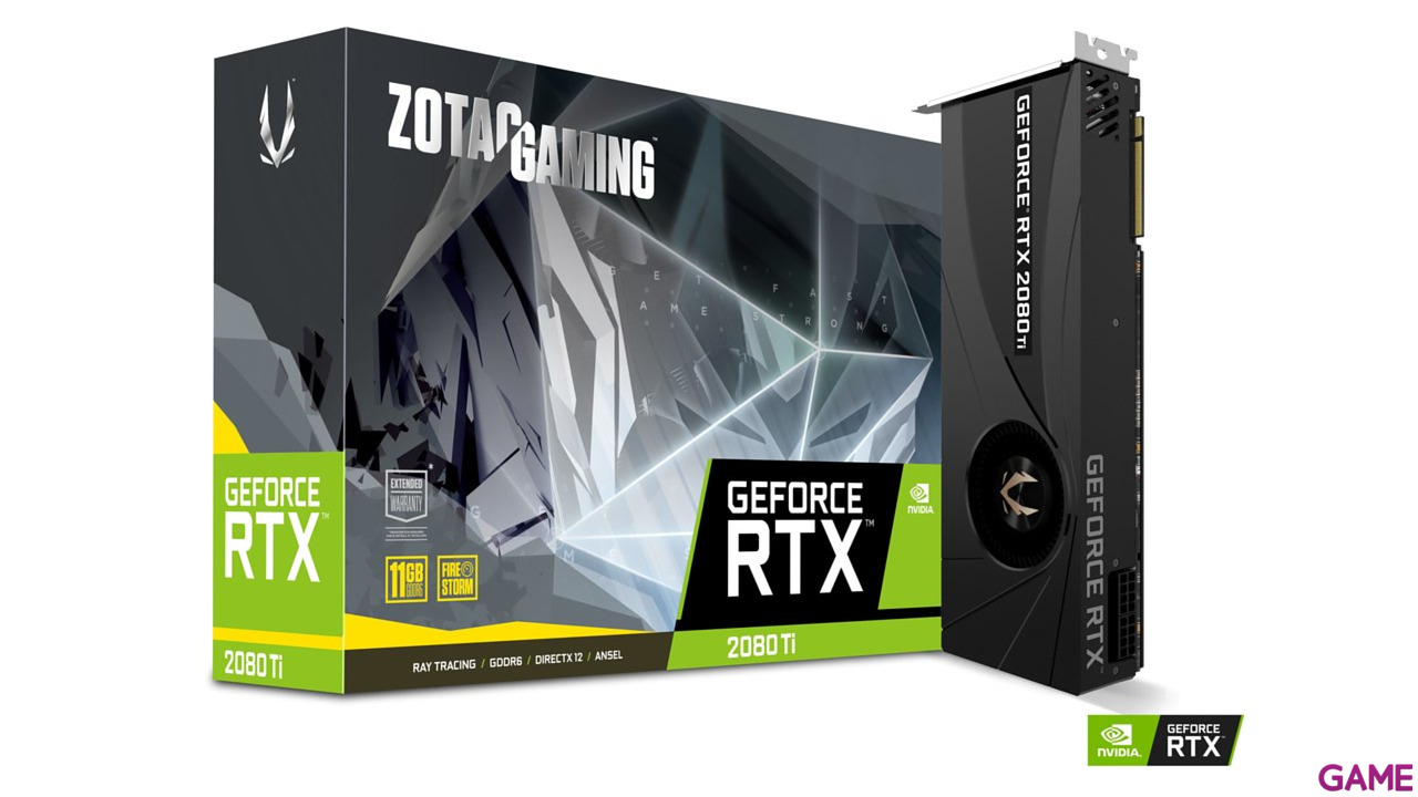 ZOTAC GAMING GeForce RTX 2080 Ti Blower 11GB GDDR6 - Tarjeta Gráfica Gaming-1