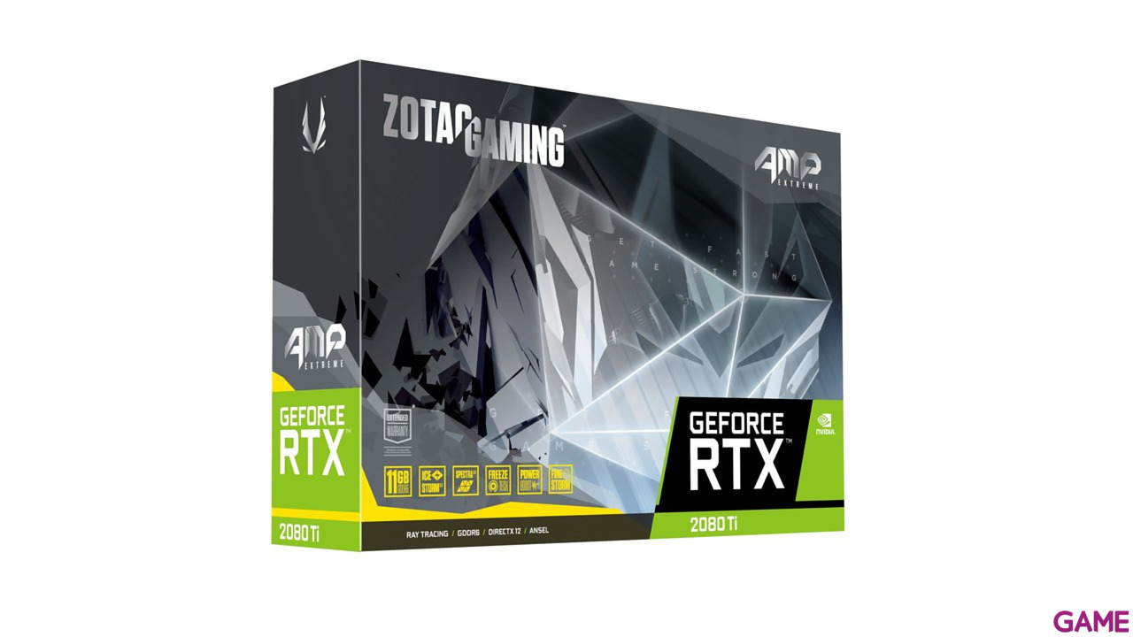 ZOTAC GAMING GeForce RTX 2080 Ti AMP! Extreme 11GB GDDR6-6
