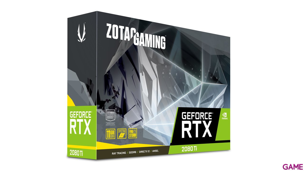 ZOTAC GAMING GeForce RTX 2080 Ti Twin Fan 11GB GDDR6 - Tarjeta Gráfica Gaming-6