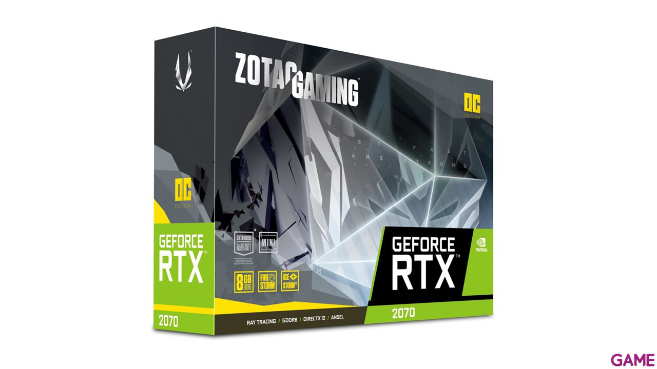 ZOTAC GAMING GeForce RTX 2070 OC Mini 8GB GDDR6 - Tarjeta Gráfica Gaming-6