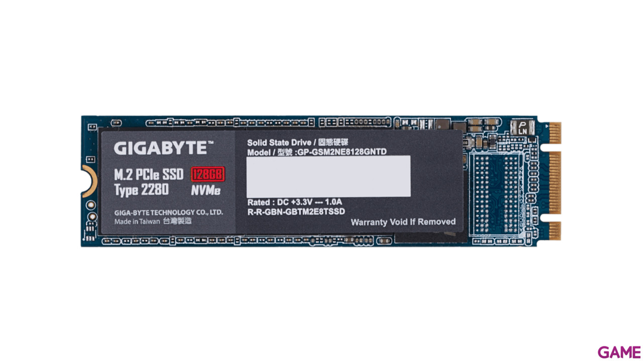 GIGABYTE 128GB - Disco duro interno SSD 2280 M.2-0