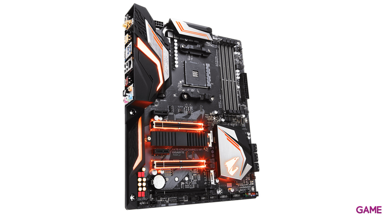 Gigabyte Aorus X470 Gaming 5 WiFi - ATX AM4 - Placa Base-2