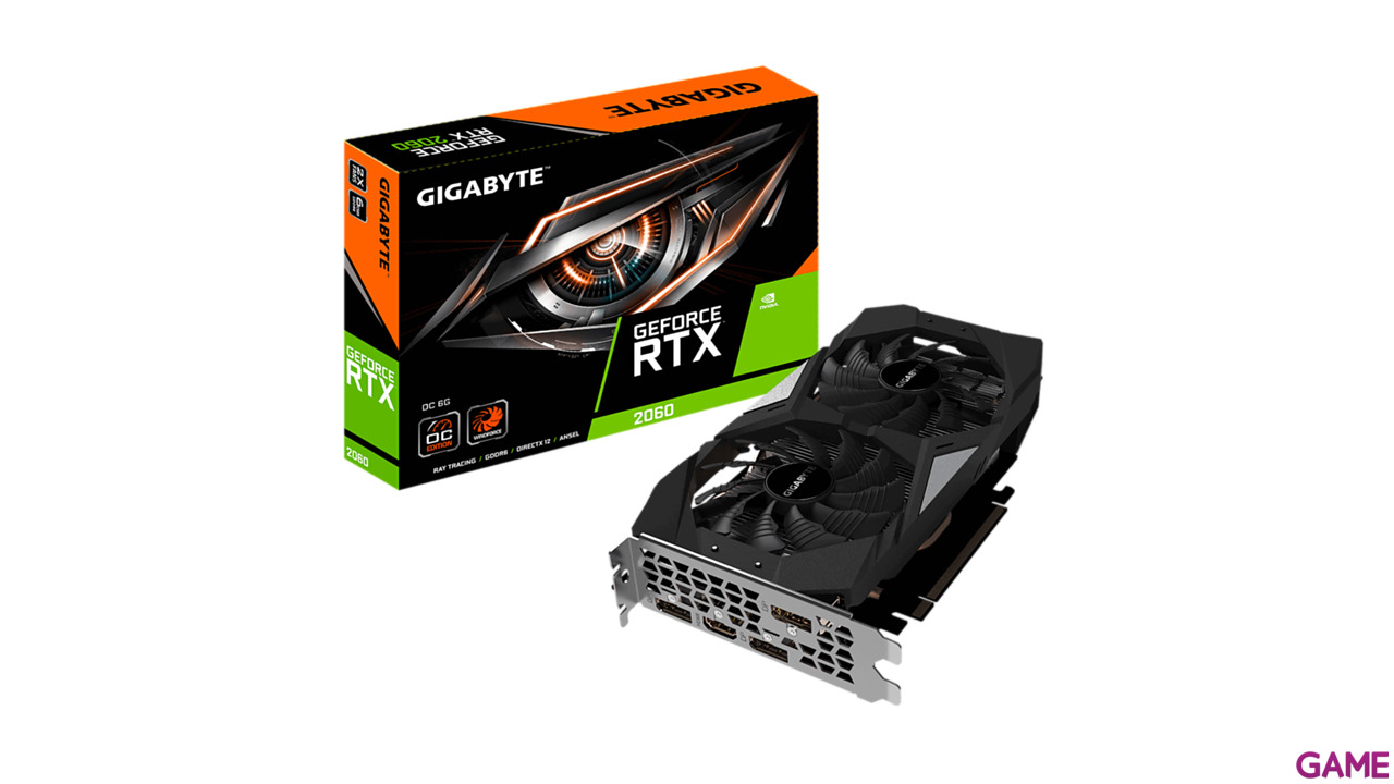GIGABYTE GeForce RTX 2060 OC 6GB GDDR6 - Tarjeta Gráfica Gaming-6