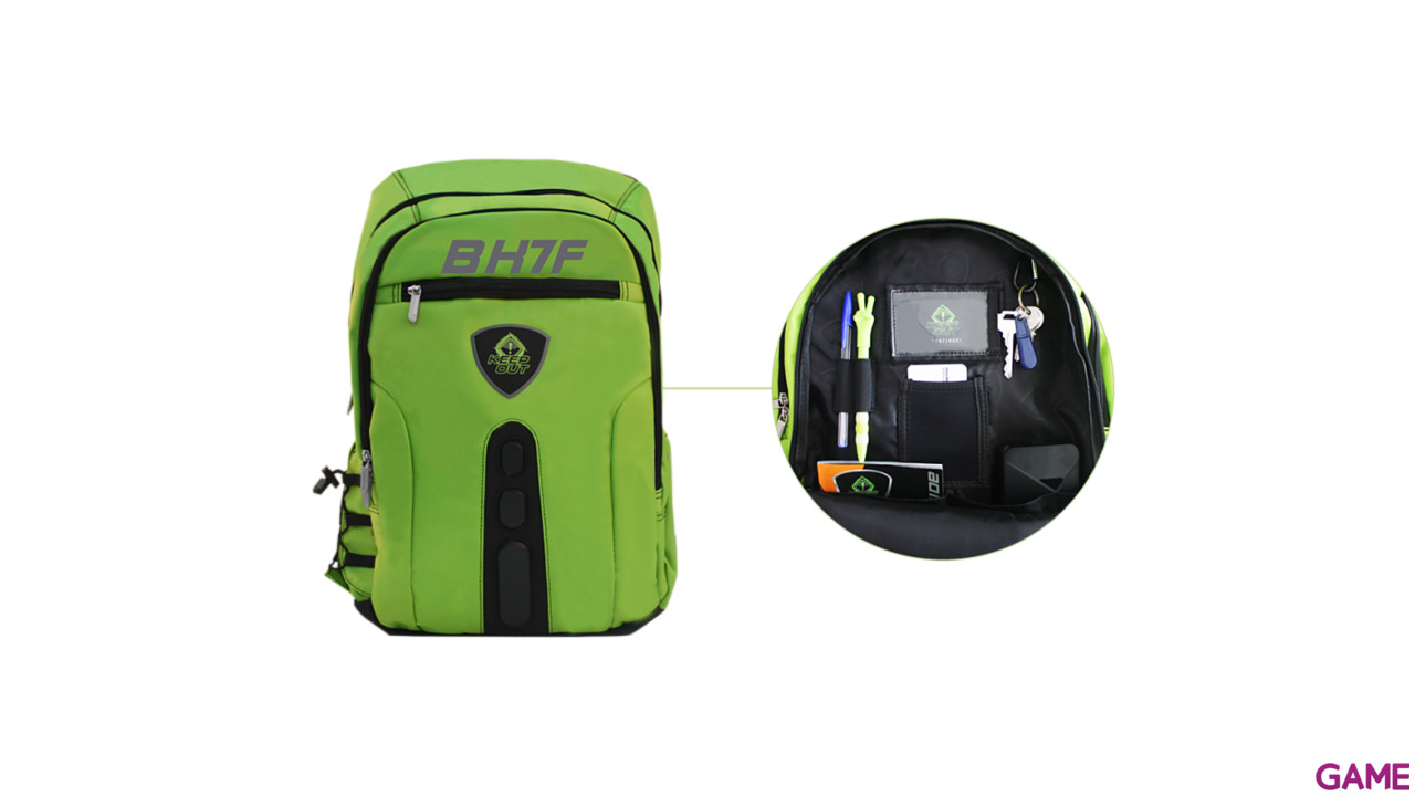 Keep Out BK7FG - Mochila Gaming 15