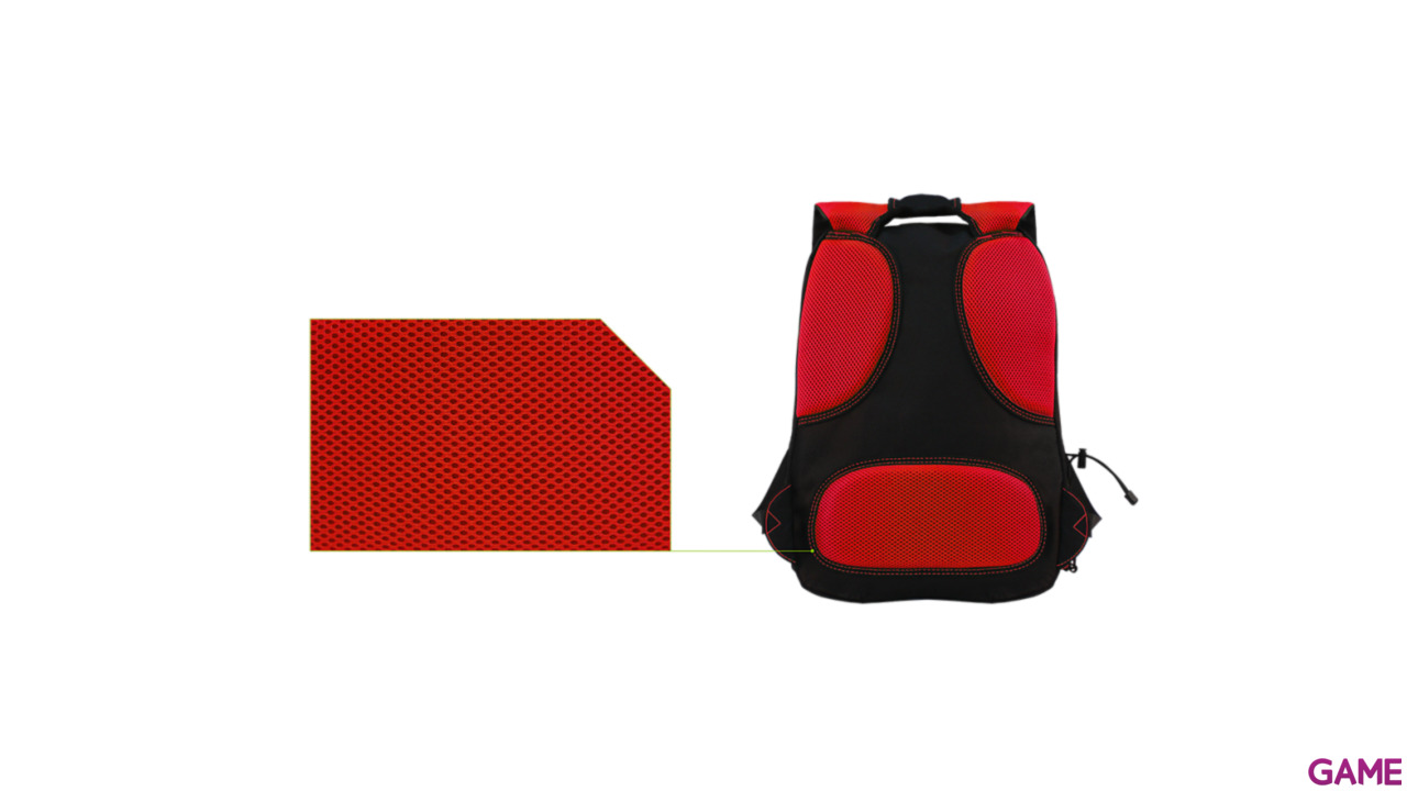 Keep Out BK7RXL - Mochila Gaming 17