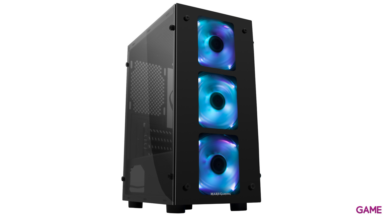 Mars Gaming MCT RGB Ventana Micro-ATX-8