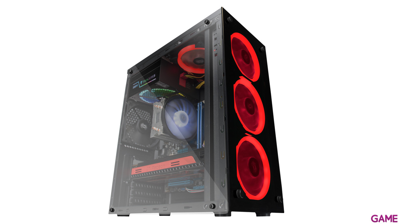 Mars Gaming MCGRED - Caja de Ordenador-1
