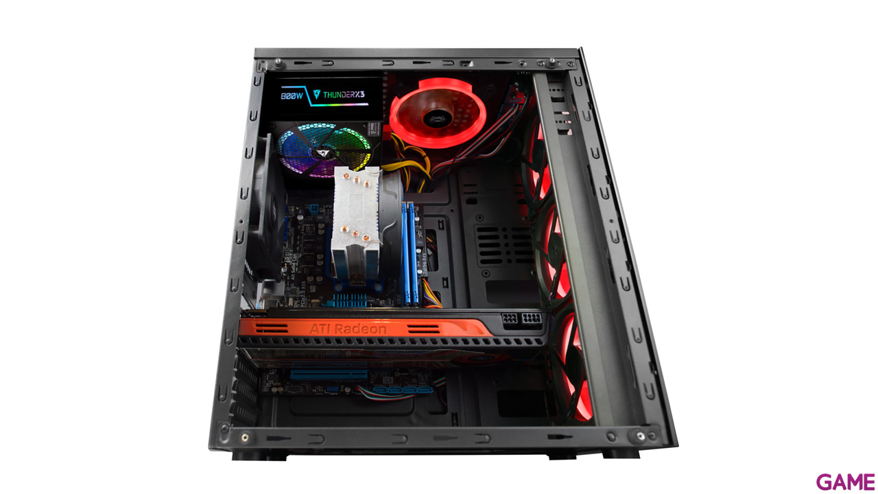 Mars Gaming MCGRED - Caja de Ordenador-3