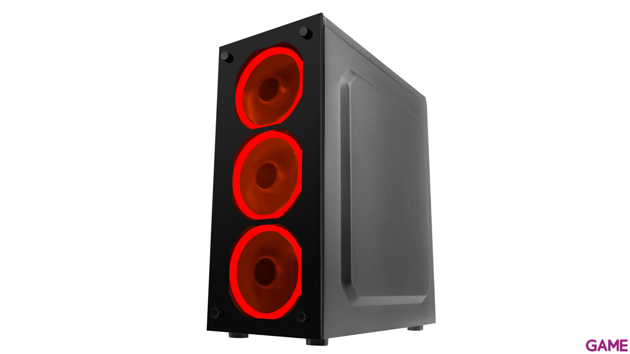 Mars Gaming MCGRED - Caja de Ordenador-4