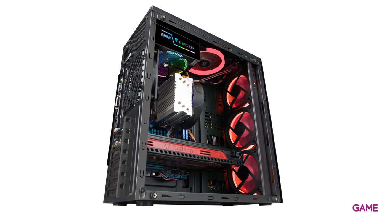 Mars Gaming MCGRED - Caja de Ordenador-5