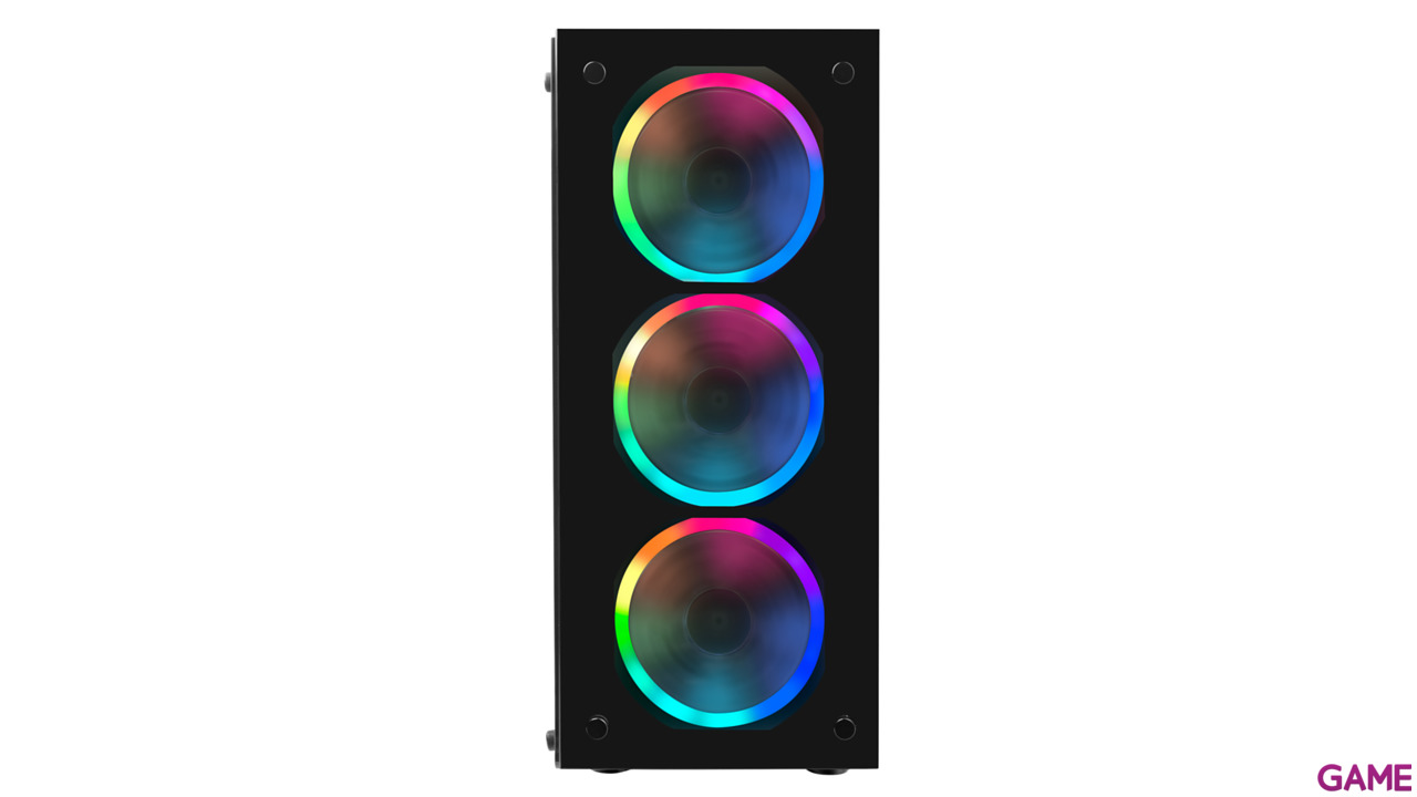 Mars Gaming MCG RGB Cristal Templado ATX-2