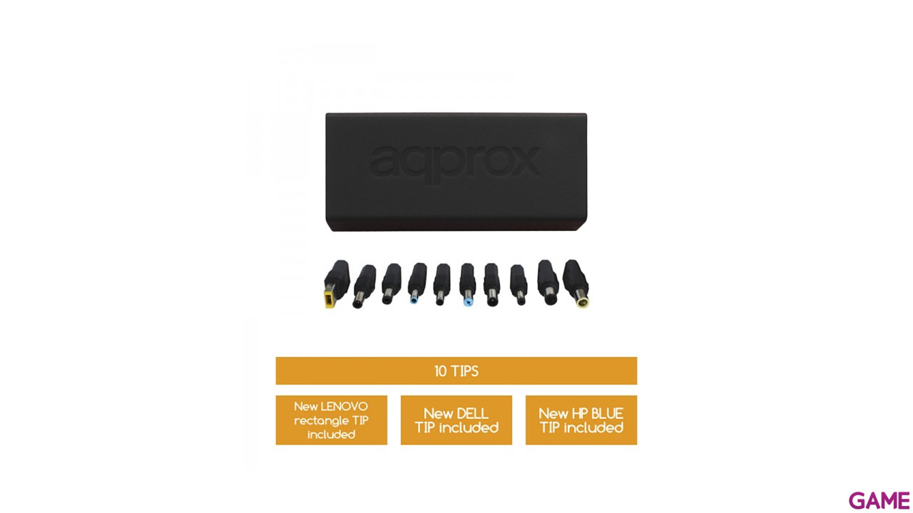Approx A90BRV4 - Adaptador portátil universal 90W-2
