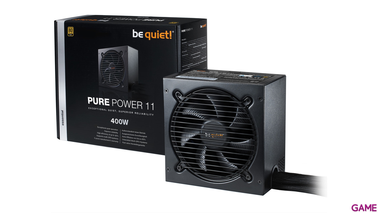 be quiet! Pure Power 11 400W 80+ Gold - Fuente Alimentacion-2
