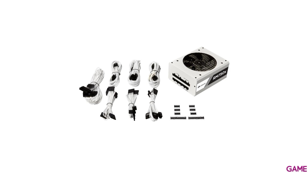 Corsair RM750x 80+ Gold Full-Modular Blanca - Fuente Alimentacion-4