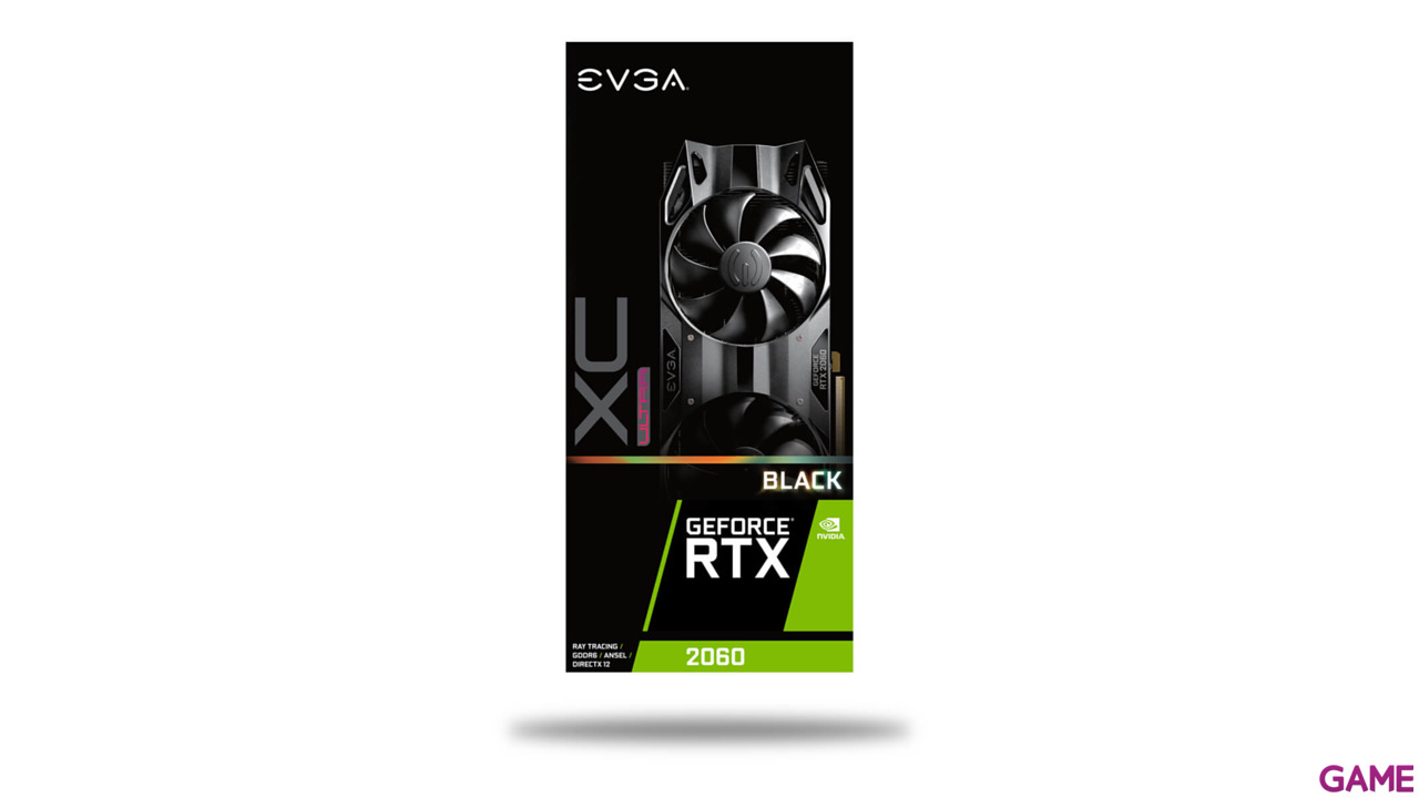 EVGA GeForce RTX 2060 XC ULTRA BLACK GAMING 6GB GDDR6-7