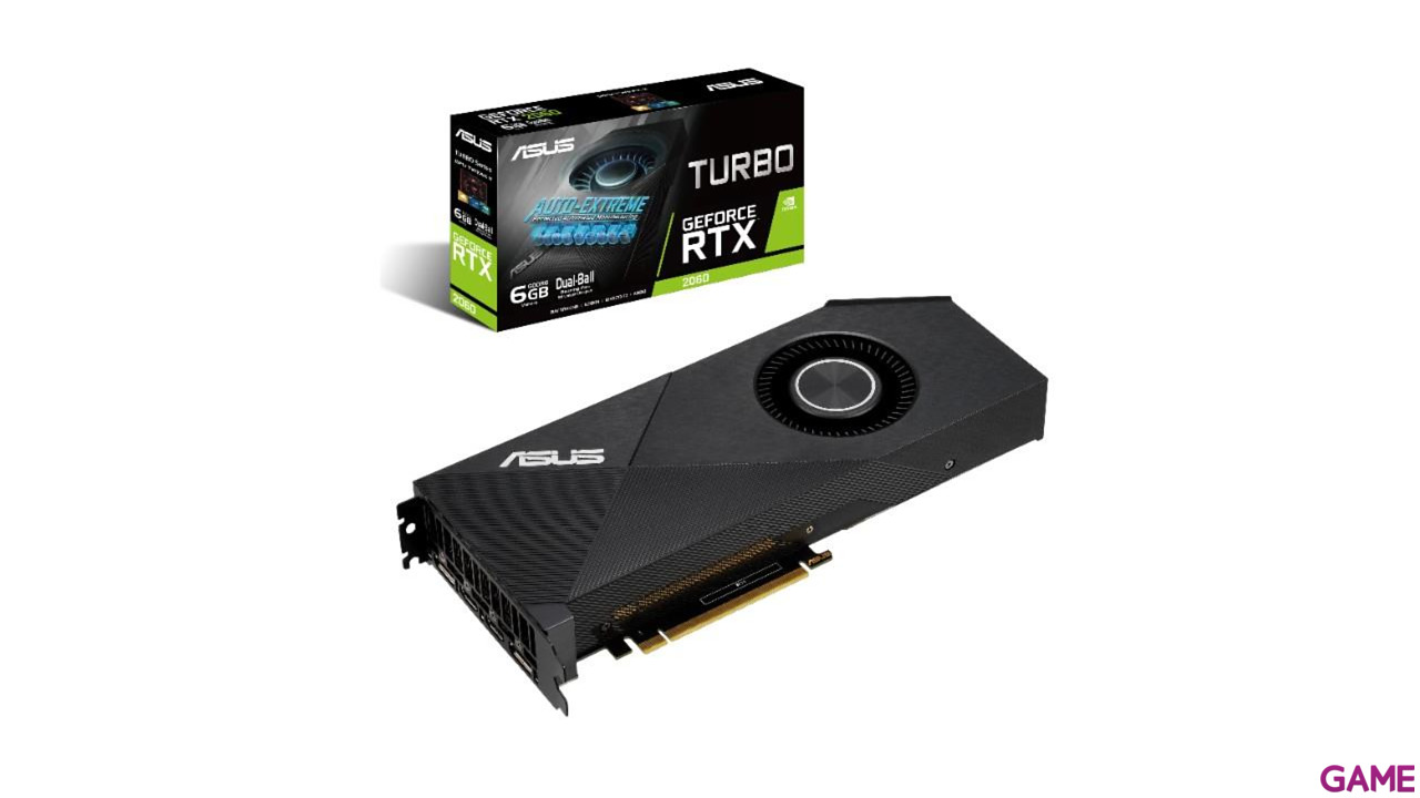 ASUS Turbo GeForce RTX 2060 6GB GDDR6 - Tarjeta Gráfica Gaming-6