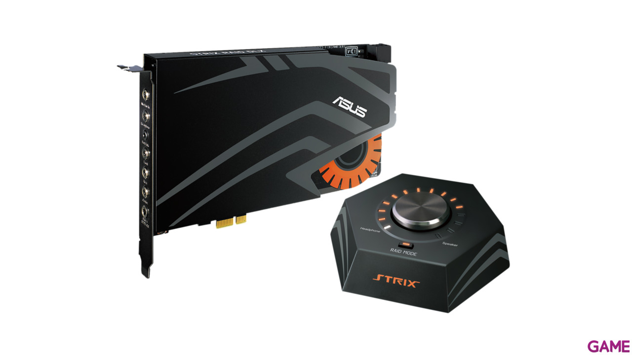 ASUS Strix Raid DLX PCIe - Tarjeta de sonido interna-0