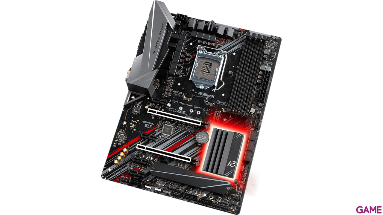 ASRock Z390 Phantom Gaming SLI ATX LGA1151 - Placa Base-1