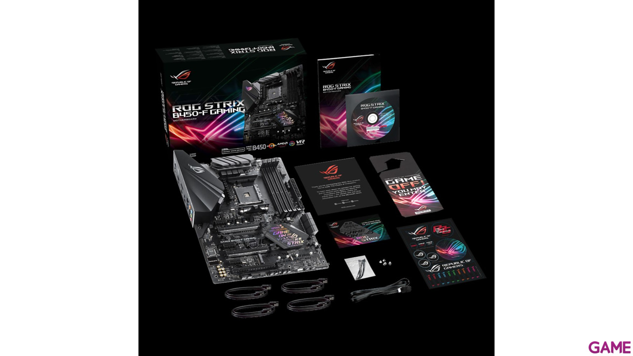 ASUS ROG Strix B450-F Gaming ATX AM4 - Placa Base-7