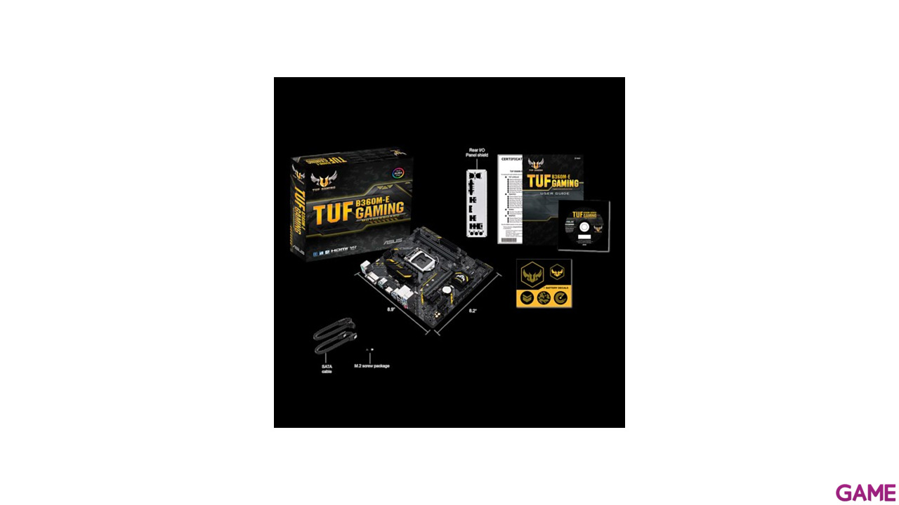 ASUS TUF B360M-E Gaming Micro ATX LGA1151 - Placa Base-4