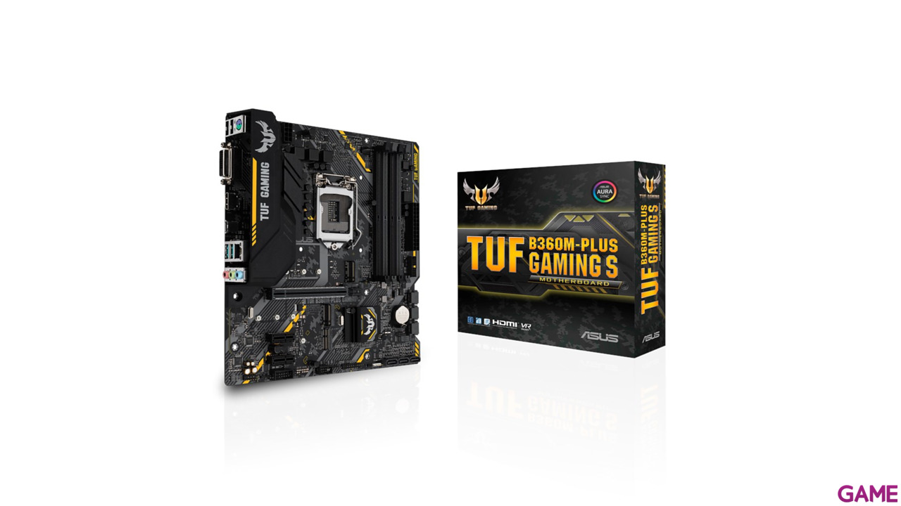 ASUS TUF B360M-Plus Gaming S Micro ATX LGA1151 - Placa Base-0